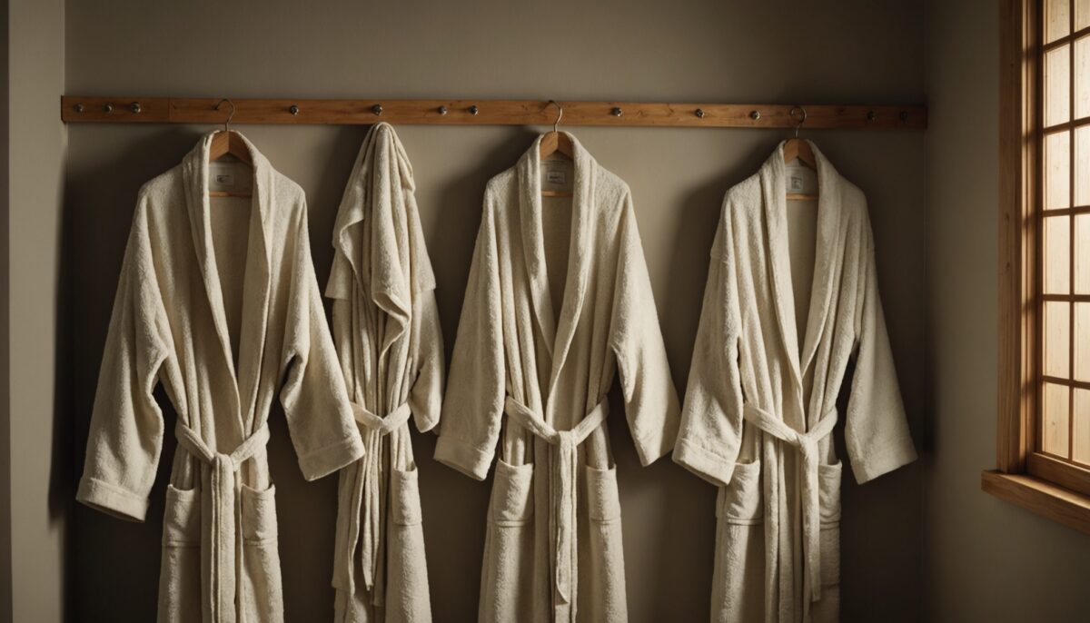 Peignoirs de bain : quelle matière choisir entre coton, microfibre et bambou ?