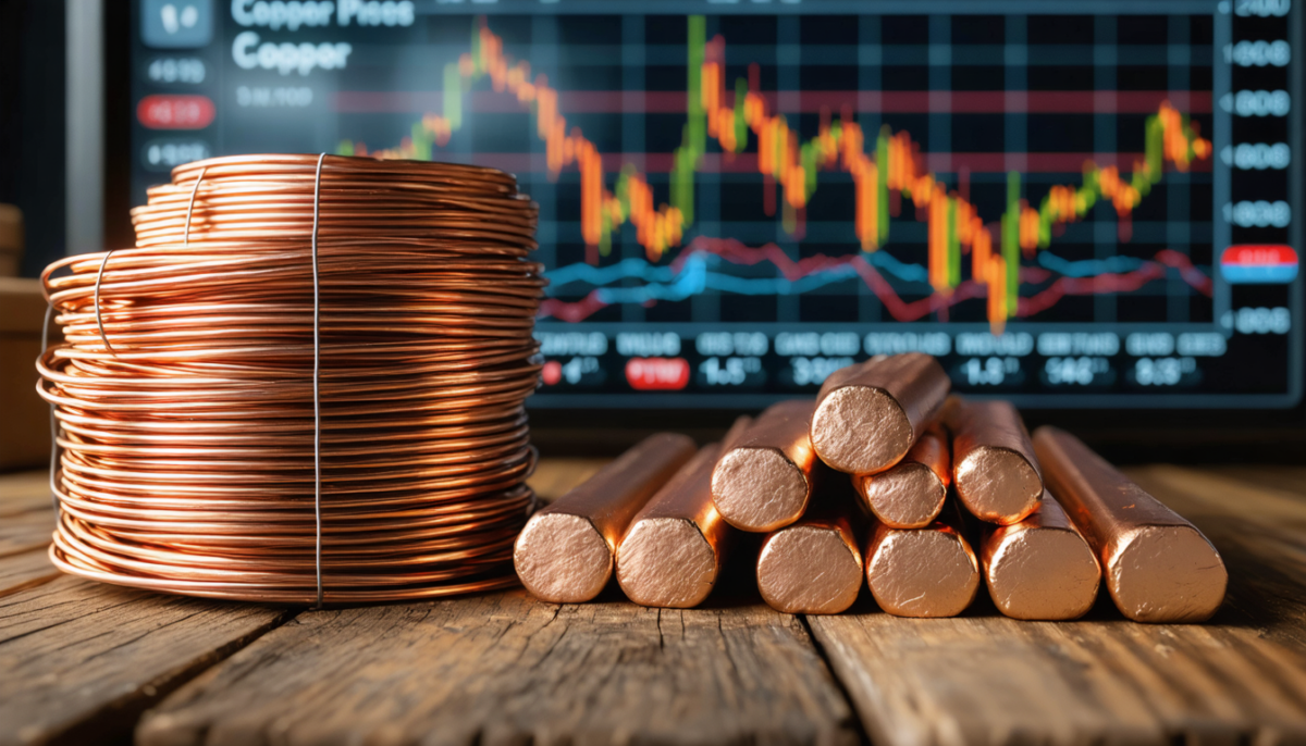 découvrez le prix actuel du cuivre au kilo et suivez l'évolution de ce métal précieux en temps réel.
