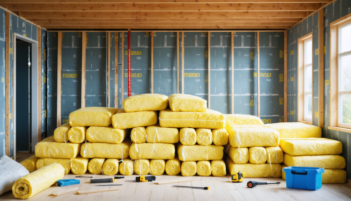 découvrez combien de sacs de laine de verre sont nécessaires pour isoler efficacement une surface de 100 m² et optimisez votre projet d'isolation thermique.