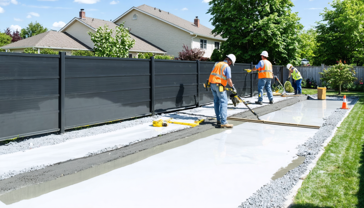 découvrez le coût d'installation d'une clôture rigide avec soubassement en béton, incluant les matériaux, la main-d'œuvre et les conseils pour un budget optimal.