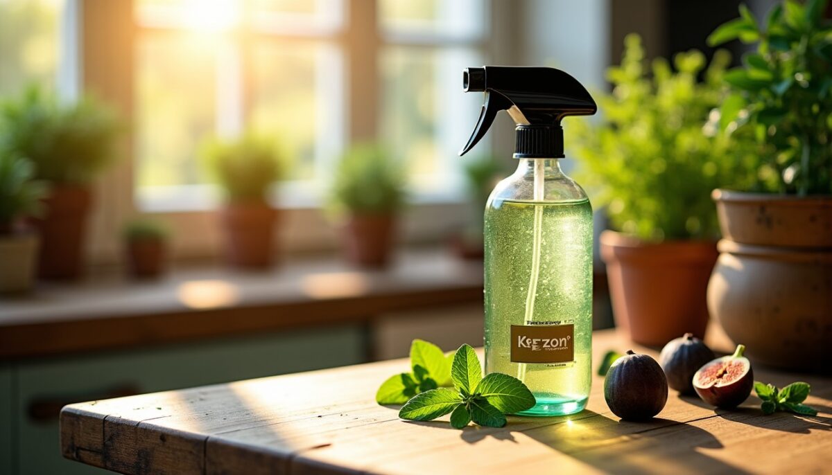 Spray nettoyant Kerzon à la menthe fraîche et figue douce