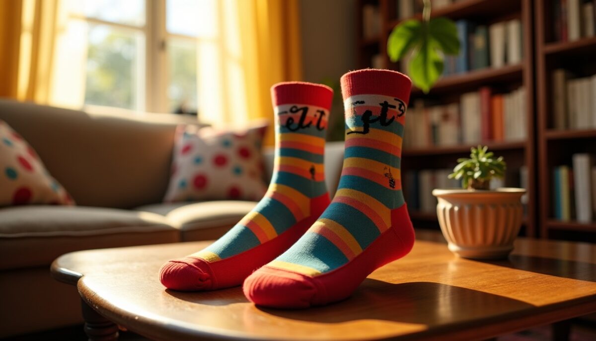 Les chaussettes 'ZEZETTE' : un clin d'œil espiègle à Suzette