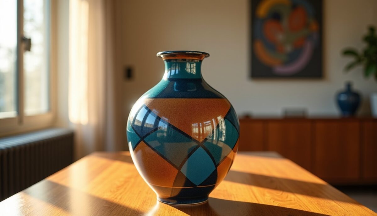 « VASE - COLLECTION MODULAIRE 1967 » par Aldo Londi : Un chef-d'œuvre intemporel de design artisanal