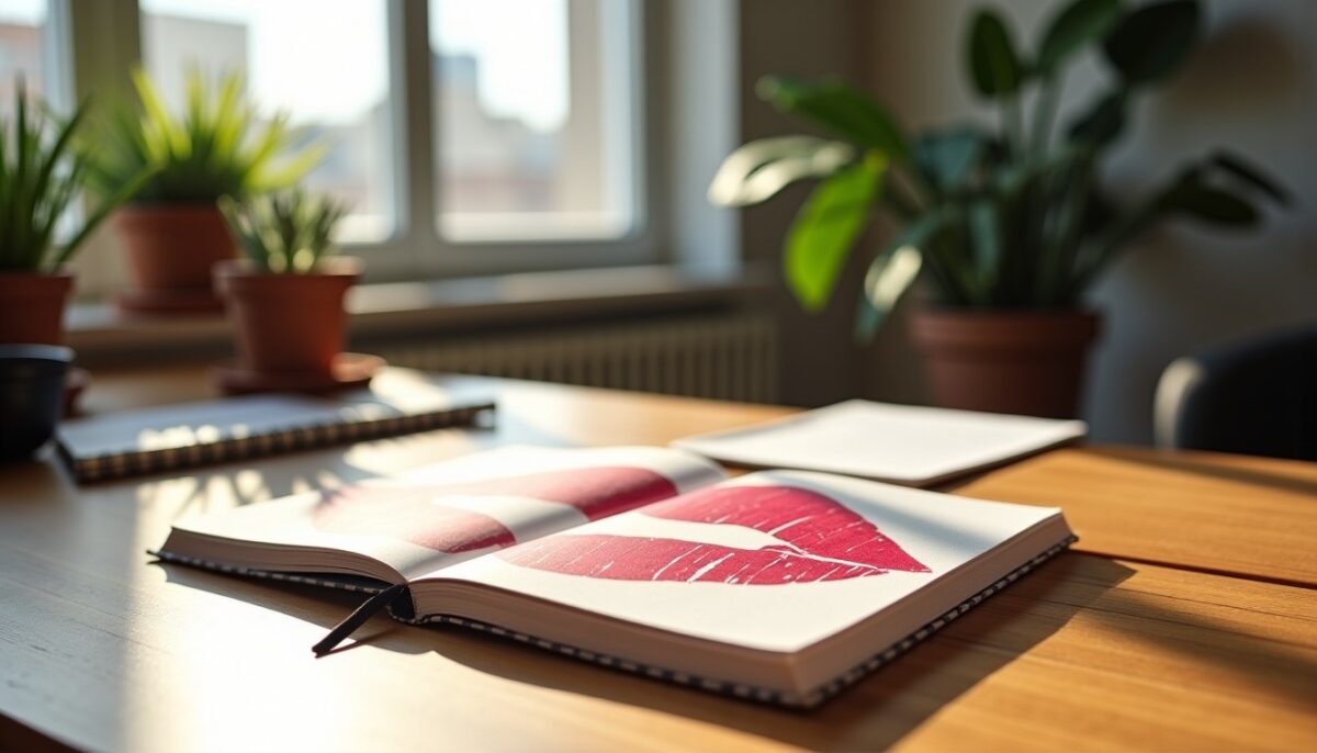 Carnet Toiletpaper 'Lipstick' Grande Taille 21 x 14 cm par Seletti : Un Accessoire Artistique et Original