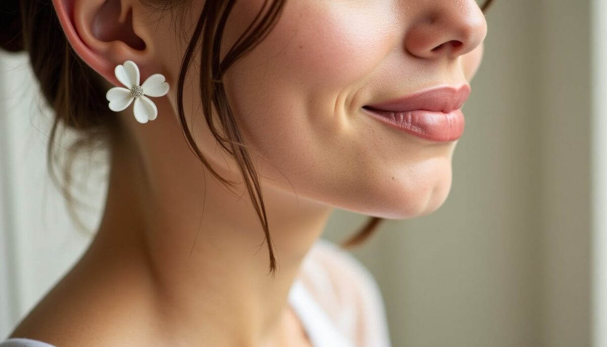 Bijou fleur marguerite à clipser - Collection Daisy by Clap Paris