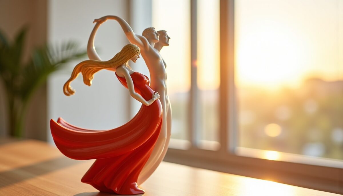 Figurine Love is a Verb par Jean & Jean pour Seletti : l'amour en mouvement