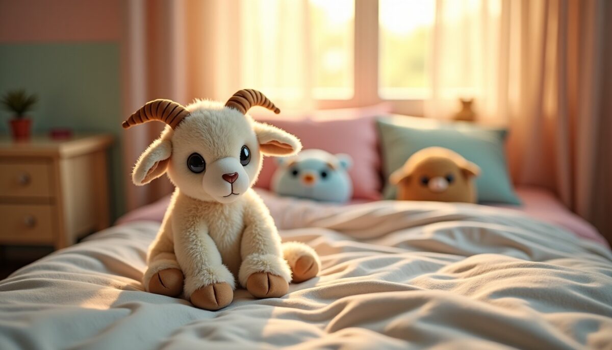 La douceur d’une biquette en peluche : le compagnon câlin idéal