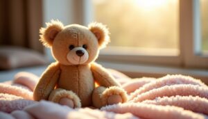 Ourson en peluche signé Hansa : douceur et réalisme au rendez-vous